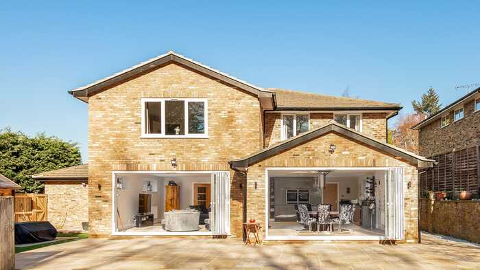 rear view of new build rear view of new build