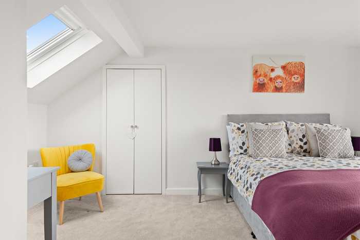 Loft conversion, bedroom