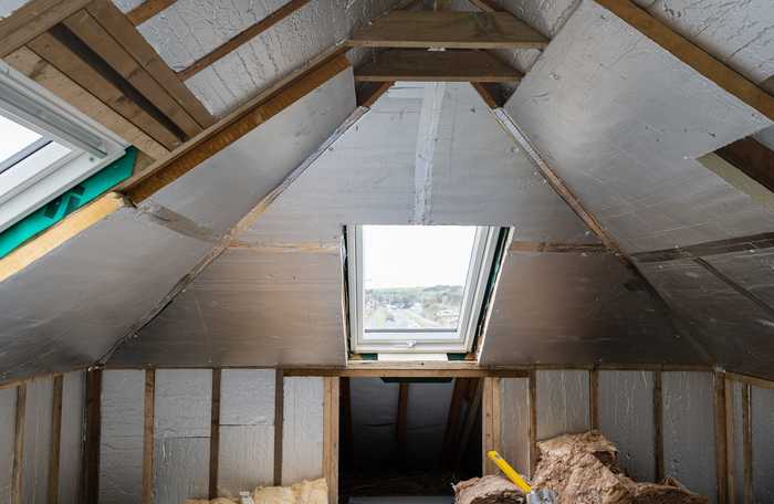 Loft conversion with stair access