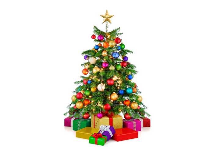 Feliz Navidad Christmas tree