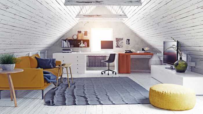 open loft conversion living space