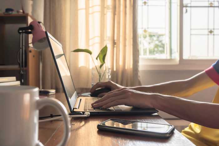 working from home working from home