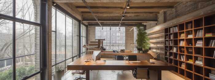 office space in renovated building