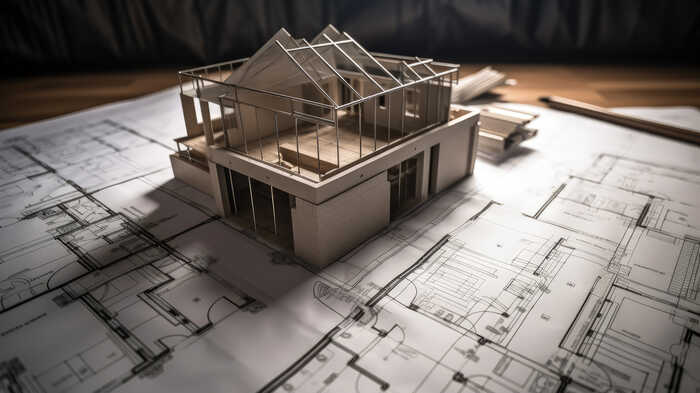 new build model and plans