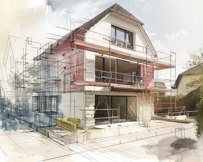 artist impression of home extension artist impression of home extension