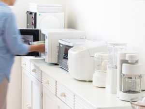 All our kitchen gadgets take up a lot of our kitchen surfaces