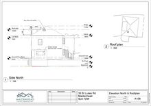 StLukes Proposed - A108 - Elevation North &amp; Roofplan.pdf